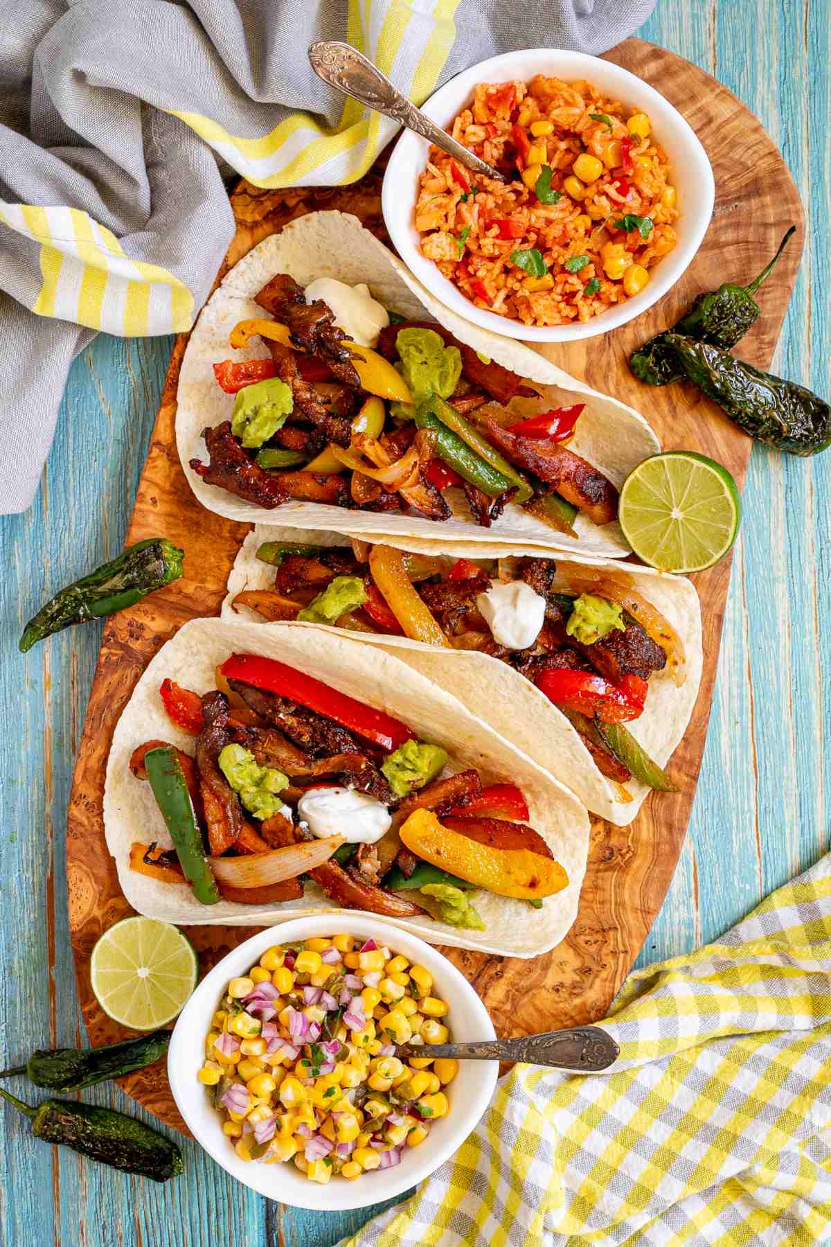 Meaty Vegan Fajitas: Oyster Mushroom & Tofu for Healthy Dinner